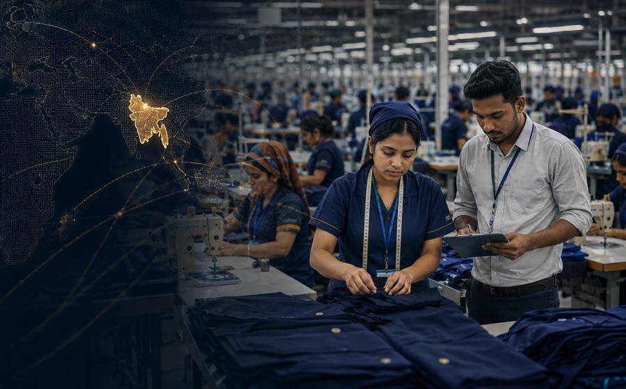 Bangladesh apparel production and quality floor